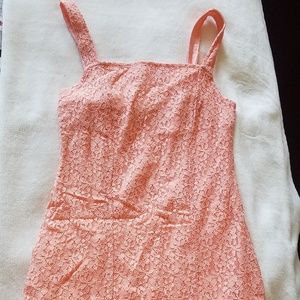 Hollister mini salmon dress